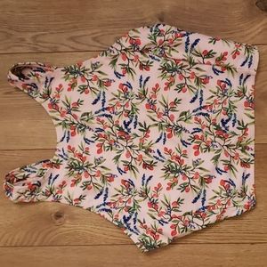 Mott50 High neck floral bikini top